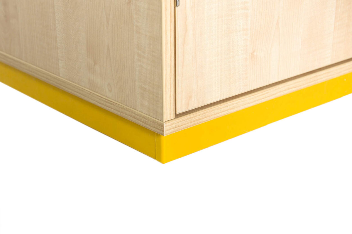 Wickeltisch mit Schubladen und Treppen inkl. Wickelauflage versch. Farben | Lisel
