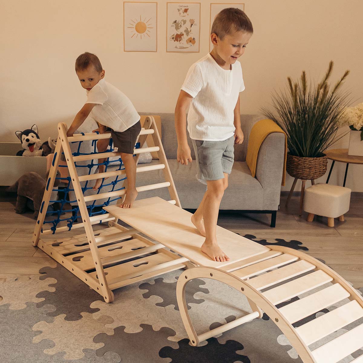 Kletterset mit Wippe | Lisel