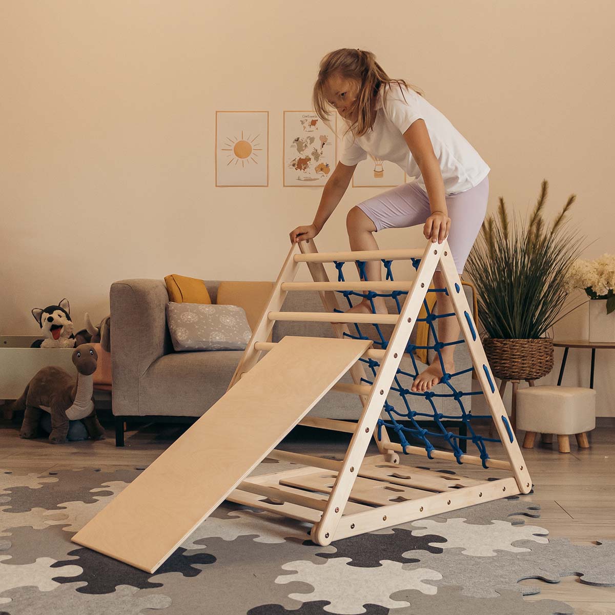 Kletterset mit Wippe | Lisel