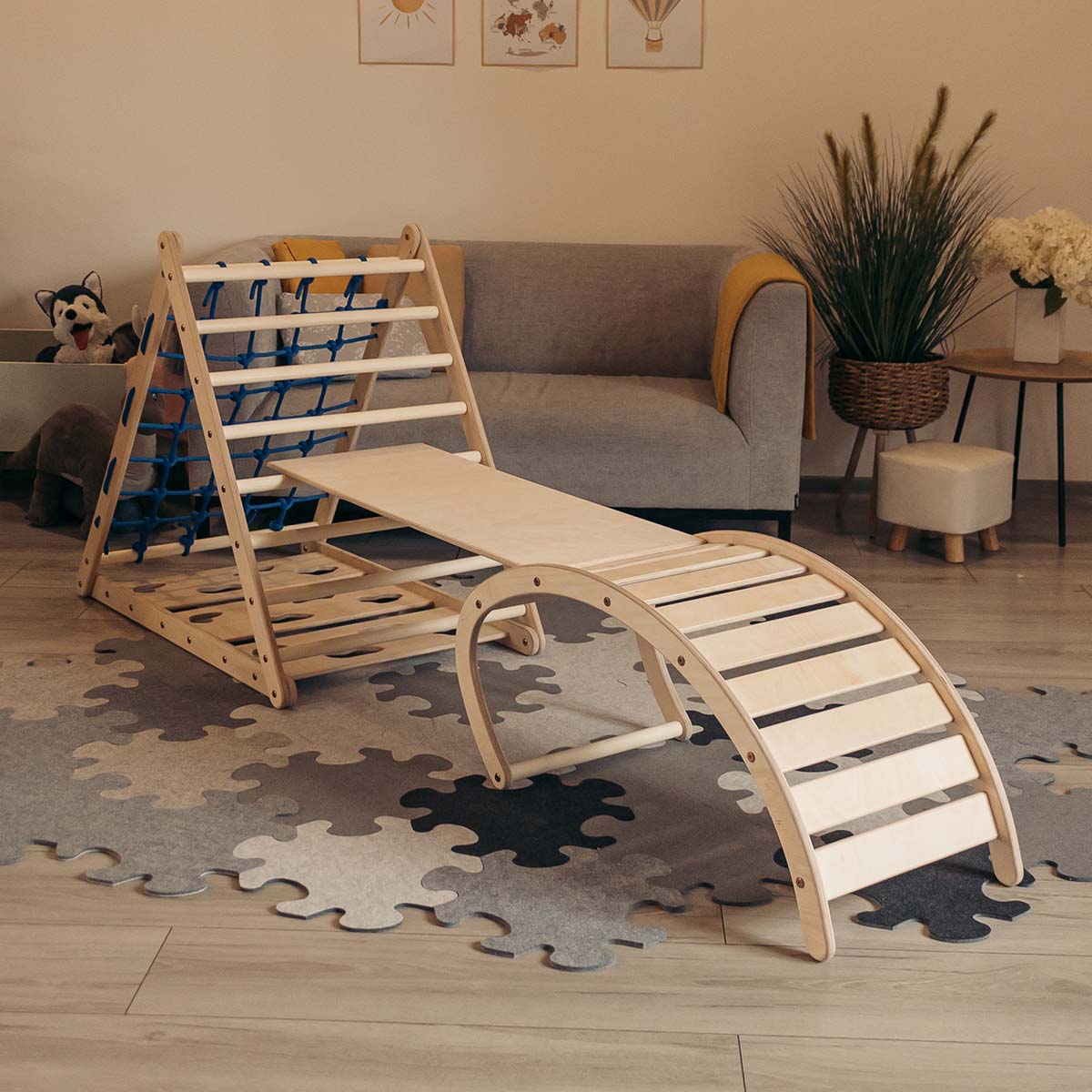 Kletterset mit Wippe | Lisel