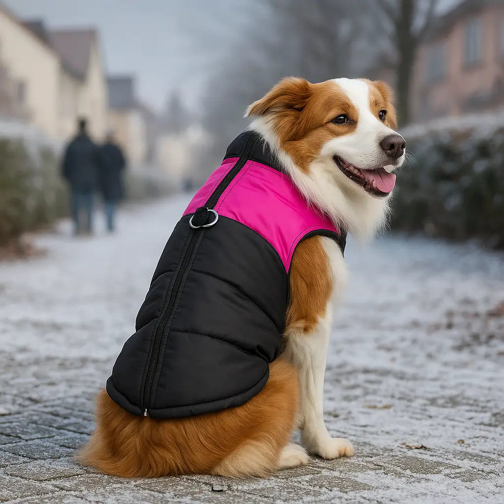 Hundemantel Wasserdicht mit D-Ring & Reißverschluss - Image 7
