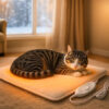 Elektrische Heizmatte für Katzenbett