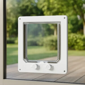 Alternative view of Katzenklappe mit 4-Wege-Verriegelung