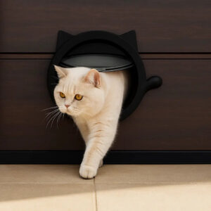 Alternative view of Katzenklappe mit Magnetverschluss