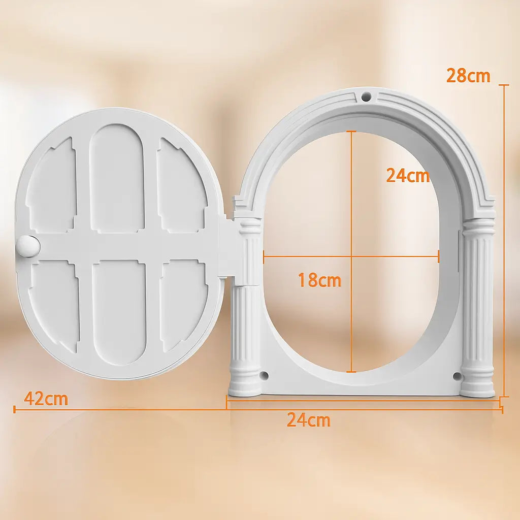 Katzenklappe im Vintage-Stil - Image 5