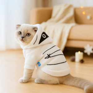 Halloween Katzenpullover Mummy Design