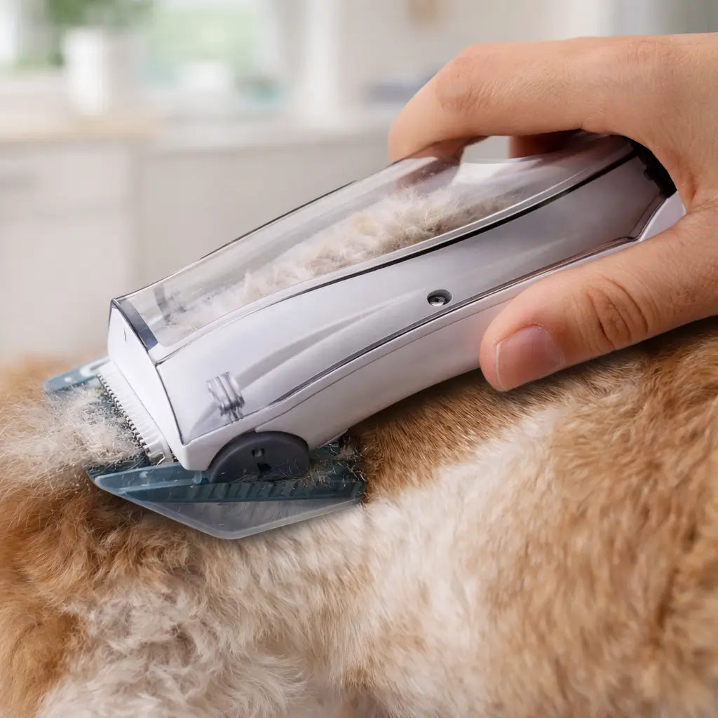 Leiser Hunde-Haarschneider mit Absaugung - Image 4