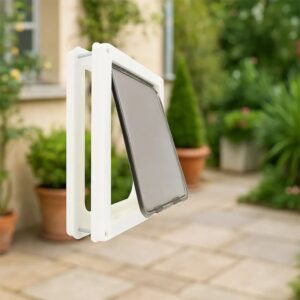 Alternative view of Hundeklappe mit Sicherheitsverschluss